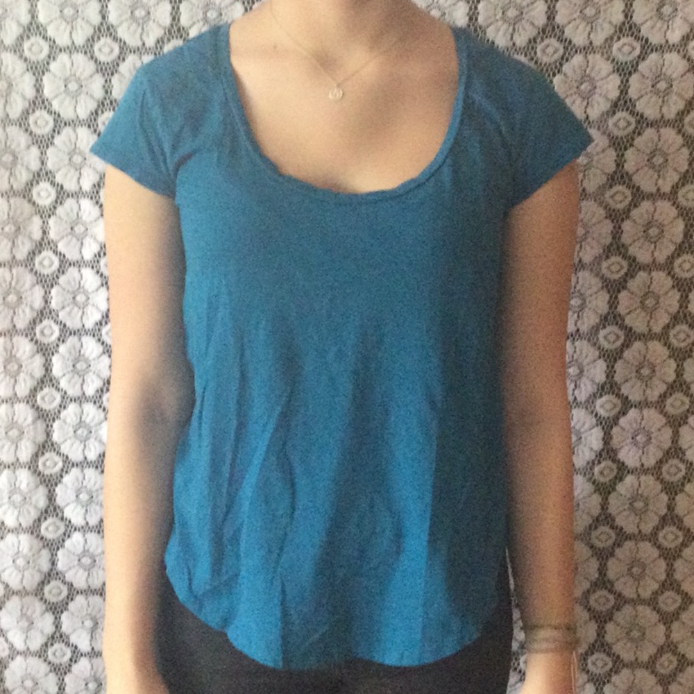 Turquoise t-shirt